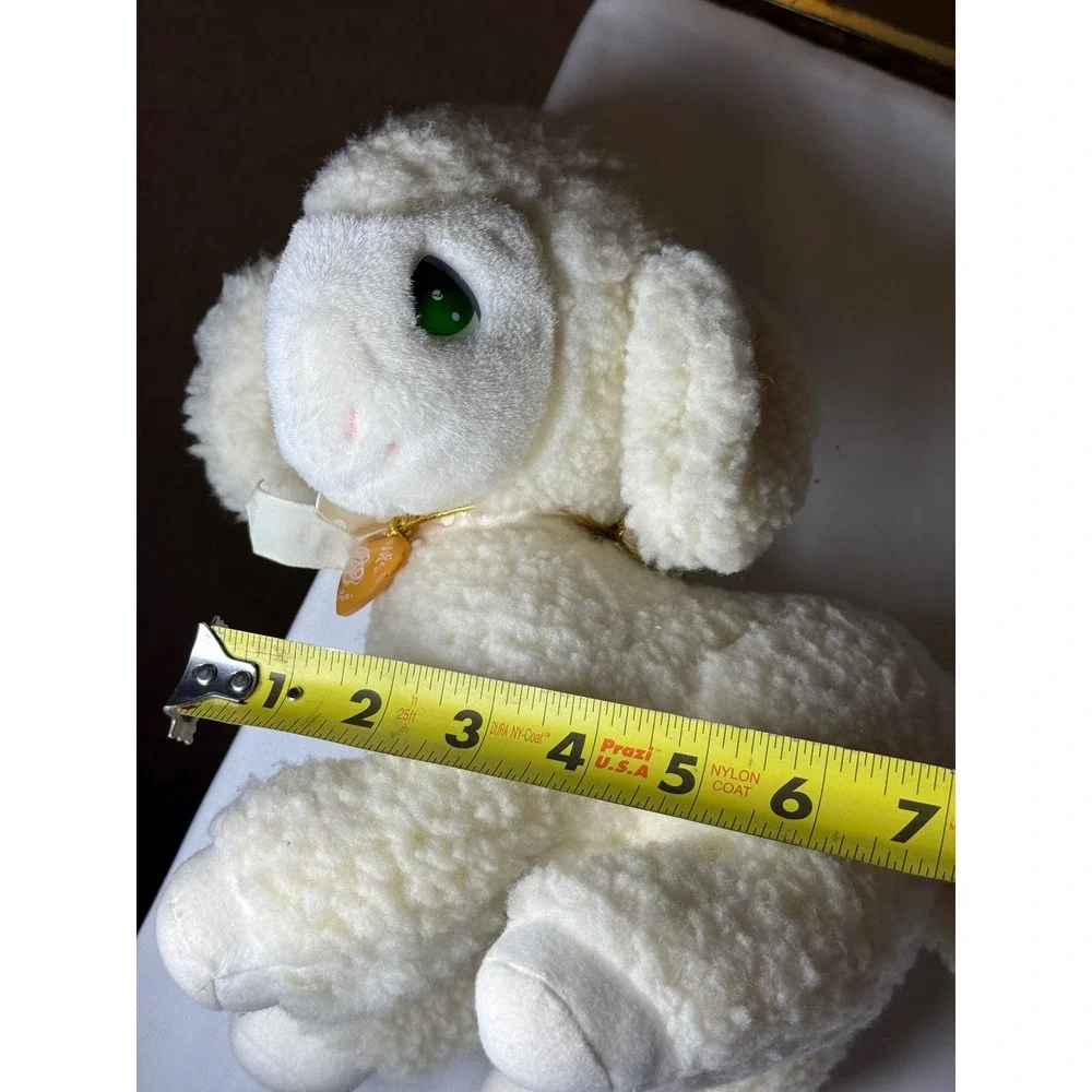 Vintage 1985 Applause Precious Moments Plush Lamb Sheep Heart Locket 4558